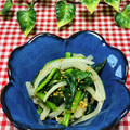 tokotann's cooksnap of when they made レンチン☆ほうれん草と玉ねぎのごま和え.