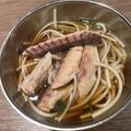 Yokchina's cooksnap of when they made ポン酢入り！サバ缶うどんorそうめん♪.