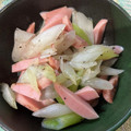 ＭＩ−ＳＡＮ's cooksnap of when they made 長ネギと魚肉ソーセージ炒め.