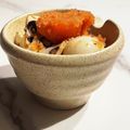 E吉☆'s cooksnap of when they made 春色ピンク☆かまぼことうずらの明太子和え.