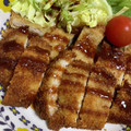 リラシャン's cooksnap of when they made とんかつ(簡単に美味しく).
