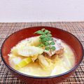 horseland's cooksnap of when they made お味噌汁：姫竹の子のかきたま汁・郷土料理.