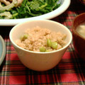 chico0415's cooksnap of when they made ﾏｼﾞうま✿枝豆のそぼろ炊き込みご飯✿.