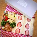 ごちそうちゃん's cooksnap of when they made フルーツサンド（苺サンド）.