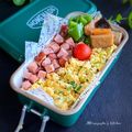 Miiyasusho's cooksnap of when they made 【お弁当】コロコロ焼豚弁当.