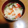 ﾁｲﾁｬﾝﾏﾏ's cooksnap of when they made お手軽かき玉汁～☆.