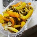 ＊ｎｏａ＊”'s cooksnap of when they made お弁当に♪パプリカとしめじのバターいため.