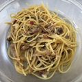 Rick_t's cooksnap of when they made ワンパンパスタ！サバ缶ペペロンチーノ♫.