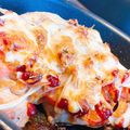 kkcook☆'s cooksnap of when they made ■オーブン料理♪チキンのトマトチーズ焼き.