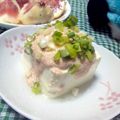 ぬかり's cooksnap of when they made 豆腐のたらこマヨ乗せ♪.