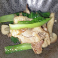 ちゃちゅ2's cooksnap of when they made 小松菜と豚肉の煮物.