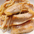 にじいろリンゴ's cooksnap of when they made 簡単メイン材料２つ豚トロもやし塩胡椒炒め.