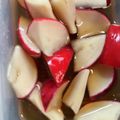 ココアLoveママ's cooksnap of when they made 簡単！お弁当にもラディッシュの漬物.