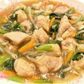 悠LOVE航's cooksnap of when they made 鶏もも肉と小松菜人参もやしのあんかけ.