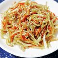 ふうはっちゃん's cooksnap of when they made 竹輪きんぴらごぼう.