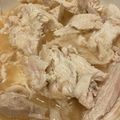 まめ郎's cooksnap of when they made 鶏むね肉レンジでチン♪みそオリーブオイル.