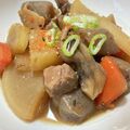 クックM6DK2O☆'s cooksnap of when they made あったかい♪もつ煮風豚肉の味噌煮込み.