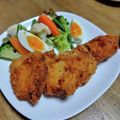 和☆2049's cooksnap of when they made やみつきチキンカツ.