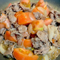 やよい・M's cooksnap of when they made 牛肉とトマト炒め.