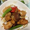 ★ゆずきん★'s cooksnap of when they made ●豚肉ボールとゴロゴロ野菜の黒酢酢豚●.