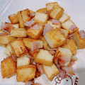 ゆにこーん☆'s cooksnap of when they made 息子へ～厚揚げとベーコンの炒め煮.
