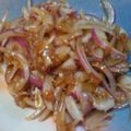 たろりずむ's cooksnap of when they made 紫たまねぎのうめ～サラダ.