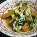 maeとも's cooksnap of when they made 追いがつおつゆでにらのたまごとじ.