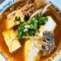 ˚✧₊⁎ゆう˚✧₊⁎'s cooksnap of when they made 一人飯♪サバ缶でスンドゥブチゲ.