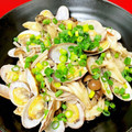 serafin's cooksnap of when they made 美味☆あさりの酒蒸しそば.