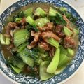 クックpu's cooksnap of when they made チンゲン菜と豚肉のトロトロ.