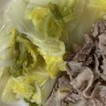 yumeクック's cooksnap of when they made 簡単☆豚肉と白菜の白だし煮.