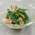 あっこ姉's cooksnap of when they made 枝豆とたたき胡瓜の甘辛サラダ.