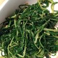 ☆めぐめぐ♪☆'s cooksnap of when they made おかひじきの胡麻酢和え.