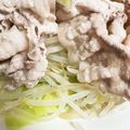 りんむー５５'s cooksnap of when they made ごまドレ豚しゃぶ.