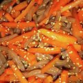 ばぁんすあん's cooksnap of when they made つきこんにゃくと人参のきんぴら.