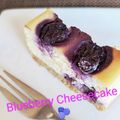 ジュスカ's cooksnap of when they made ブルーベリーのダブルチーズケーキ.