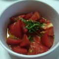 はちれ's cooksnap of when they made 簡単トマトの美味しい食べ方♪.