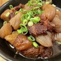 まめパンダくん's cooksnap of when they made 旨い！牛スジ肉とこんにゃくの味噌煮込み♡.