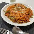 こざい's cooksnap of when they made 絶品ナポリタン.