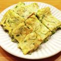 かなりんココりん's cooksnap of when they made 白ネギの青い部分で・モチモチねぎ焼き.