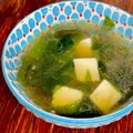 ルぴあ's cooksnap of when they made 簡単！わかめと豆腐の鶏ガラスープ.
