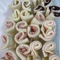 ☆SKRSK☆'s cooksnap of when they made くるくるまきまきのサンドイッチ♪お弁当☆.