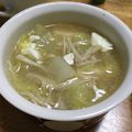 北京パンダ's cooksnap of when they made 豚こまと白菜の濃厚胡麻味噌スープおかず.