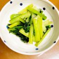 はちみつlove's cooksnap of when they made 小松菜炒め.