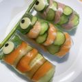 YssKmmr's cooksnap of when they made ハッピー生春巻き・鯉のぼり.