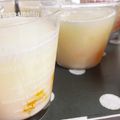 苺姫３ママ's cooksnap of when they made 夏!暑い日デザートに☆簡単蜂蜜牛乳寒天★.