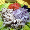 ちぃじゅ's cooksnap of when they made 冷しゃぶ～とっても美味しいゴマだれ～.