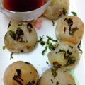 xyzクック's cooksnap of when they made 米粉活用たこ焼き 長芋入りふわふわ生地.