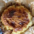 ニャンママ☆'s cooksnap of when they made ♡プリン味のバスク風チーズケーキ♡.