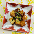 チェックのミニくま's cooksnap of when they made 厚揚げとじゃがいものこってり味噌照り焼き.